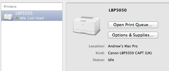 Reinstall Printer Driver For Mac